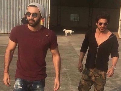 Shah rukh Khan and Ranbir Kapoor Shah rukh Khan and Ranbir Kapoor