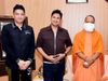 Bhushan Kumar and Manoj Muntashir meet CM Yogi Adityanath