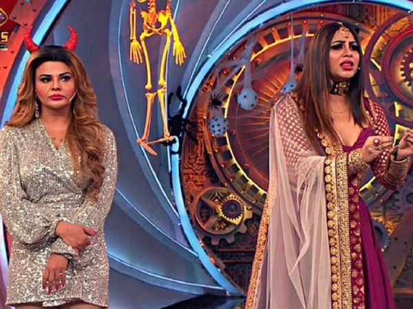 Bigg Boss 14 Arshi Khan and Rakhi Sawant chanllengers
