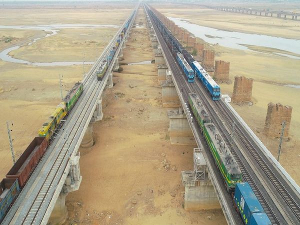 Indian railways Operation Of rohtas Bihar Eastern Dedicated Freight Corridor
