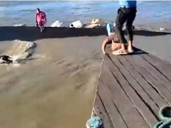 Assam: Boat submerged in Brahmaputra river, people jumped to save lives, PM expressed grief, Video