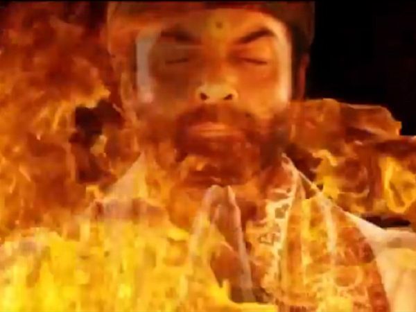 Bobby Deol's first look at the ashram