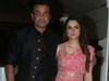 Bobby Deol and His Wife