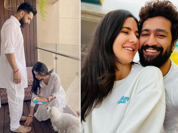 Mouni Roy, Vicky Kaushal, Katrina Kaif