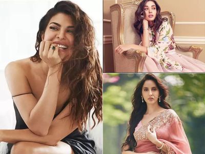 Jacqueline Fernandez, Noora Fatehi, Amy Jackson Jacqueline Fernandez, Noora Fatehi, Amy Jackson