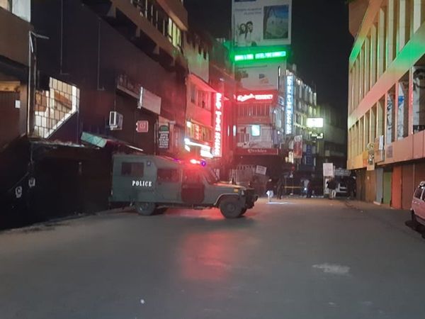 Bomb blast near Delhi Mishthan Bhandar in Shillong's Police Bazaar