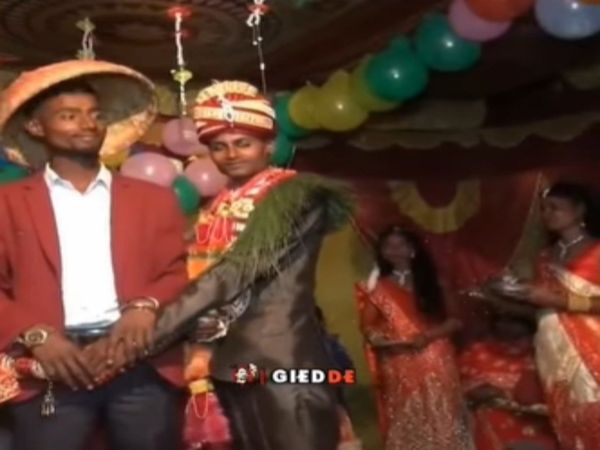 Funny Video Man was taking photo with bride and groom Then What Happened Watch Viral Video