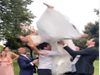 Viral Video Bride Groom Video friends tossed the bride Then What Happened Watch Viral Video