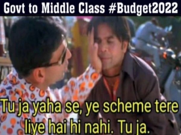 Budget 2022 twitter Flood With funny memes and jokes on budget