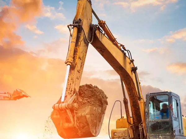 Bulldozer in BJP Rally 