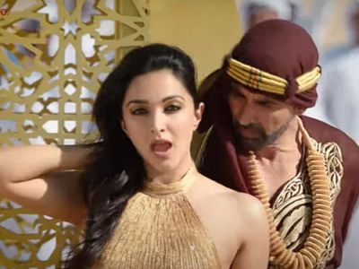 Burj Khalifa released the first song of Laxmi Bomb