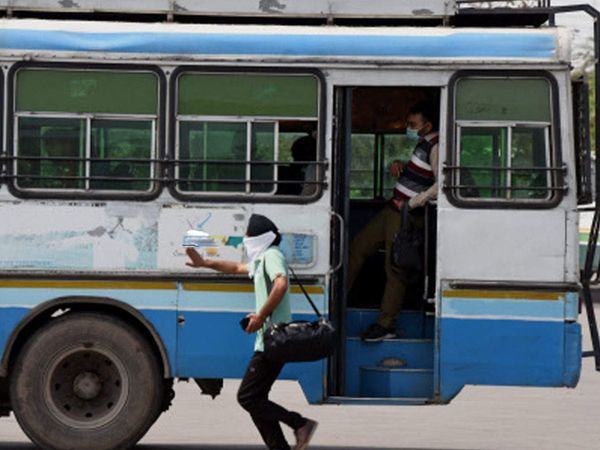 Punjab Roadways contractual Employees On Indefinite Strike