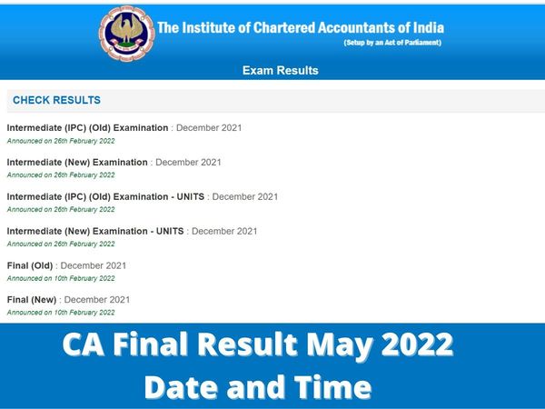ca final result, ca final result 2022, ca final result 2022 date,