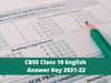 cbse Class 10 English, cbse Class 10 English answer key