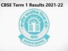 CBSE term 1 10th and 12th result date update