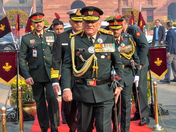 CDS Bipin Rawat uniform