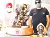 Ganesh Chaturthi 2020 A restauranteur makes chocolate ganesha idol in Ludhiana Punjab 