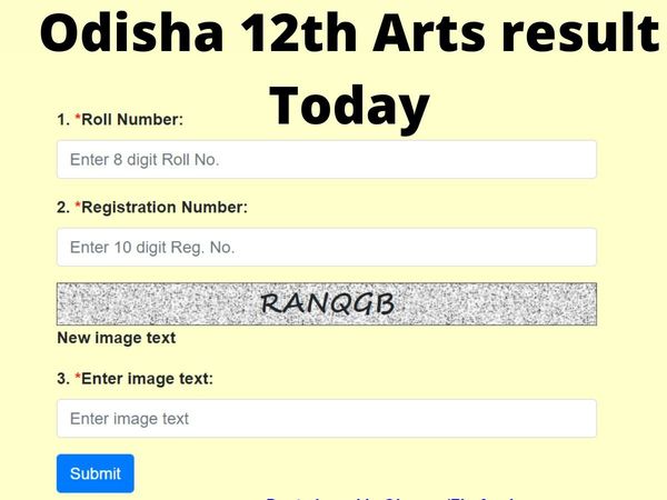 odisha board plus two result 2022, odisha board arts result 2022