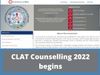 CLAT counselling 2022: CLAT Counselling 2022 begins on June 25 at official website consortiumofnlus.ac.in Know dates, admission process and fees