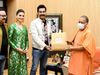 Randeep Hooda and Urvashi Rautela Meet CM Yogi Adityanath