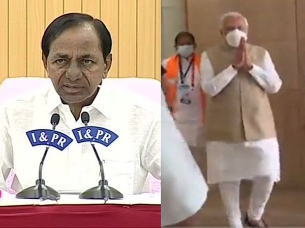 CM KCR did not receive PM Modi, Dharmendra Pradhan said this is violation of protocol