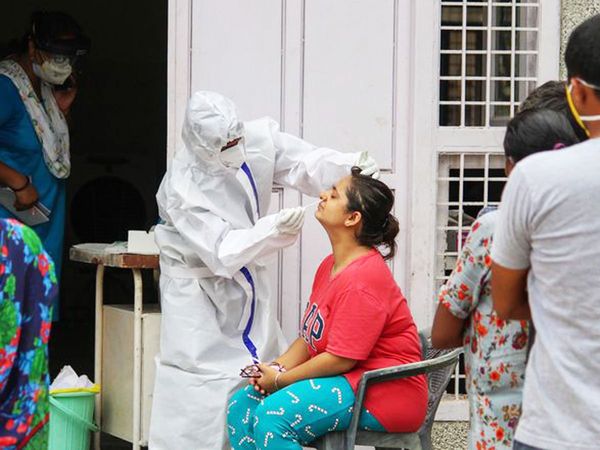 Corona Case in Noida