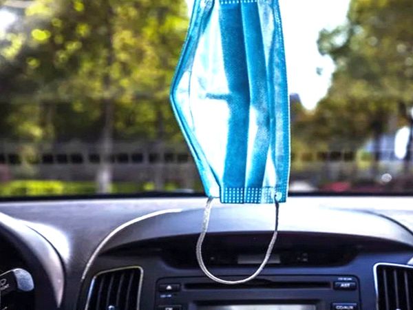 mask in car in delhi order 