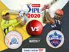 IPL 2020 LIVE Cricket Score Chennai Super Kings vs Delhi Capitals Match Updates CSK vs DC ball by ball commentary