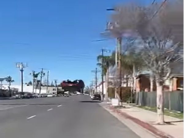 Car Flying In Air Music Artist cyrus dobre Share Video Goes Viral