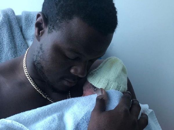 Carlos Brathwaite names daughter on Eden Garden Kolkata