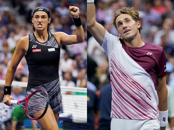 Caroline Garcia and Casper Ruud