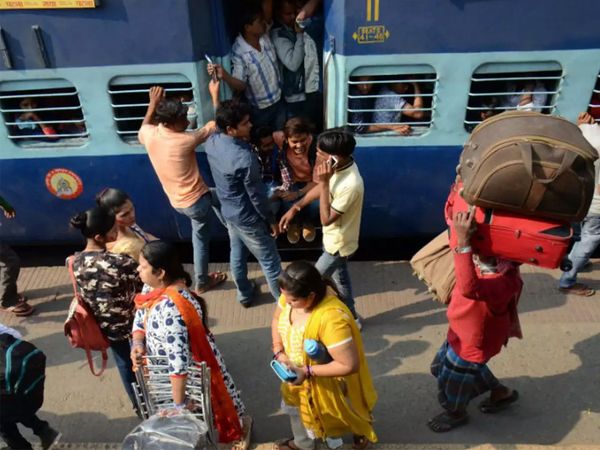 Carrying Luggage in train journey