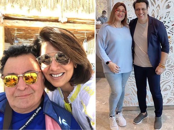 Neetu Kapoor, Rishi Kapoor, Govinda, Sunita Ahuja
