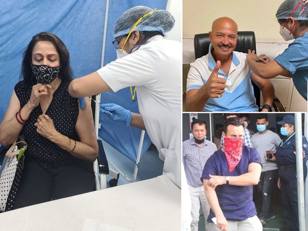 hema malini Saif Ali khan to many Bollywood celebrities vaccinated against COVID-19  