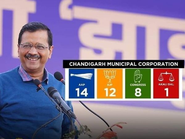 Chandigarh Municipal Corporation Election Results 2021 AAP wins 14 seats, BJP 12 & Congress 8