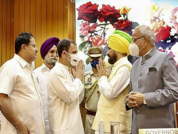 Punjab CM Charanjit Singh Channi meets Rahul Gandhi for new cabinet expansion