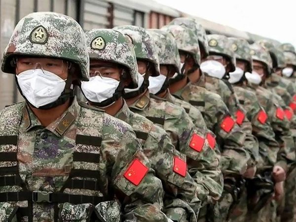 China sent soldiers to Russia