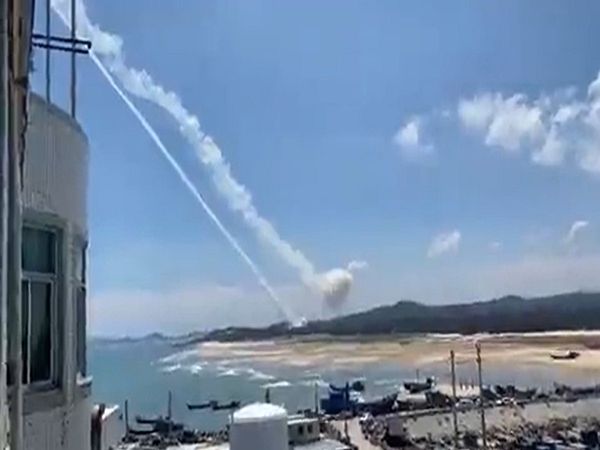 China fires missiles near Taiwan in drills after Pelosi visit