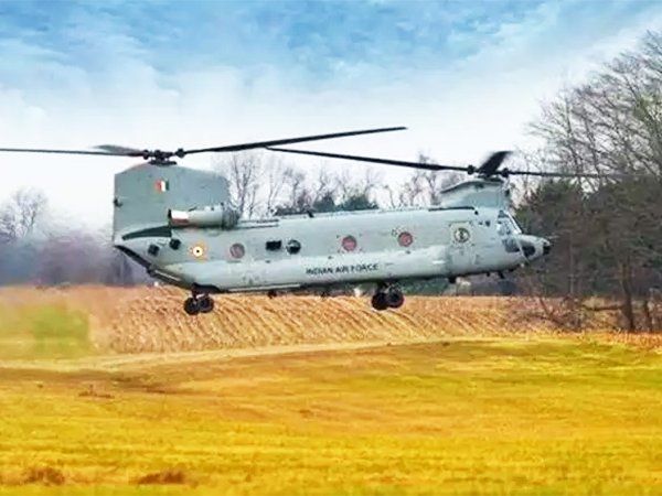 Chinook helicopter set record