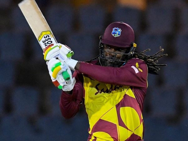 Chris Gayle in West Indies vs Australia 3rd T20I