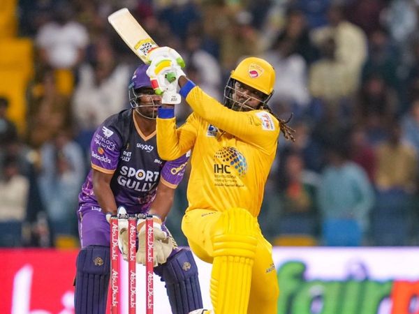 T10 League: Chris Gayle against Bangla Tigers