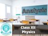 cbse Class 12 Physics analysis, cbse Class XII Physics analysis copy