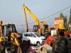 Madhya Pradesh District Administration demolished an illegal construction belonging to Computer Baba in Indore