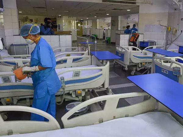 DELHI CORONA PATIENT BED