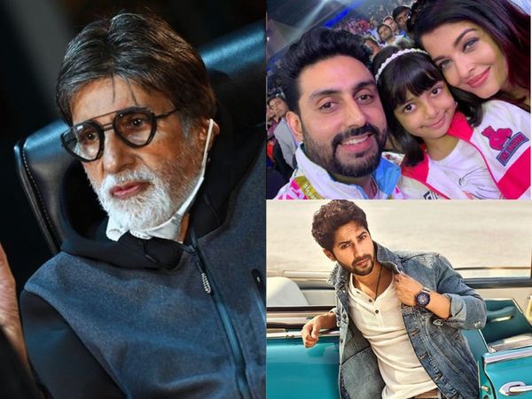 Corona positive celebs 2020 collage