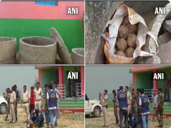 West Bengal Crude bombs recovered by police near a football ground in Sikandarpur village of Birbhum