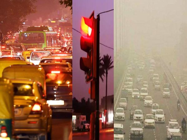 Red light on Vehicle off Campiagn in Delhi