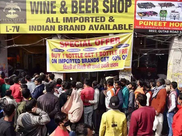 Delhi liquor offer