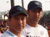 Sachin Tendulkar with MS Dhoni