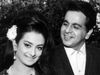 Dilip Kumar with Wife Saira Banu